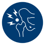 icon depicting hip pain