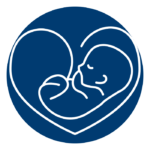 icon of baby in heart-shaped womb